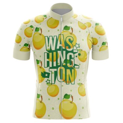 HIRBGOD for Columbia Fruit Pattern Mens Cycling Jersey Watermelon Males Bicycle Shirt Summer Short Sleeve Breathable,TYZ503-01