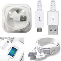 Samsung fast charger 1M 3A สายชาร์จซัมซุงฟาสชาร์จSamsung สายชาร์จ Micro USB Data Cable (ขาว)