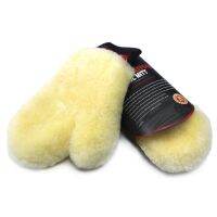 Maxshine Lambswool Wash Mitt - Premium ถุงมือขนแกะ เกรดพรีเมียม สำหรับทำความสะอาดรถ