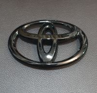 TOYOTA โลโก้โตโยต้า หน้ากระจัง14 CM สีดำเงา(Piano Black) สำหรับโตโยต้า  อัลตีส 07-20 ยารีส 2013-2016 แคมรี่ 2007-2012  For Toyota Yaris 13-16 CAMRY 07-12 corolla altis 2007-2020