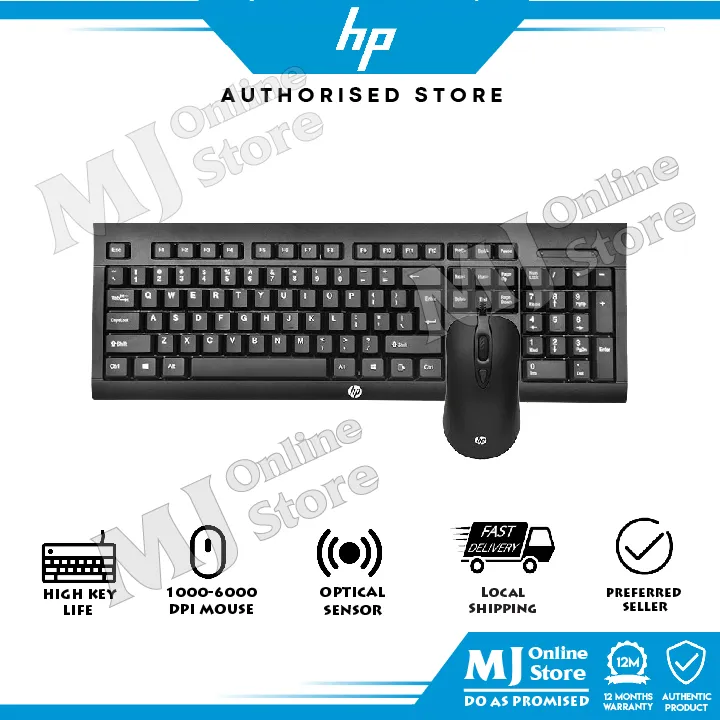 HP KM100 High Performance Gaming Keyboard & Mouse Combo Lazada
