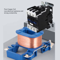 3P AC Contactor แบริ่งที่แข็งแกร่ง,โลหะผสมเงินสัมผัส AC คอนแทคดูดเรียบสำหรับการกระจายพลังงาน