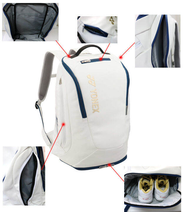 yonex-professional-badminton-racket-bag-double-shoulder-backpack-breathable-shoe-bag-high-capacity-sport-shoulders-bag