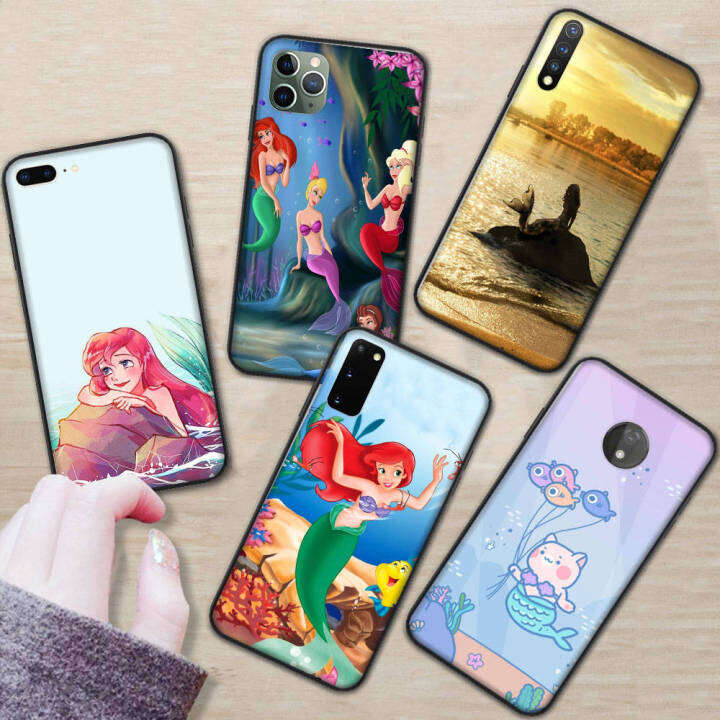 208rr-ariel-little-mermaid-snow-อ่อนนุ่ม-ซิลิโคน-เคสโทรศัพท์-ปก-หรับ-oppo