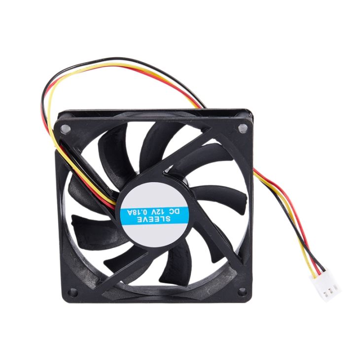 V Pin Cpu Fan Heatsink Cooler Heatsink Fan For Pc X X Mm Lazada Co Th