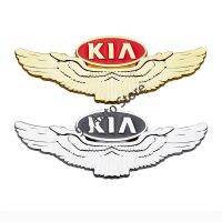 NEW 10.8x4cm 3D Modified Angle Wings Metal Car Body Sticker Auto Window Rear Emblem Badge Scratch Block Decal for KIA KX1 KX3 KX7 Forte K5 Sportage ting