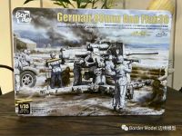 พลาสติก โมเดล ประกอบ BORDER สเกล 1/35 German 88mm flak36 crew members (limited กล่องเหล็ก)