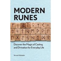 [หนังสือนำเข้า] A Modern Runes: Discover the Magic of Casting and Divination for Everyday Life อักษร หินรูนส์ book