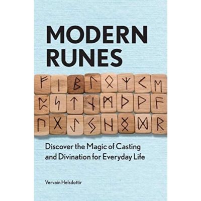 You just have to push yourself ! ร้านแนะนำ[หนังสือนำเข้า] A Modern Runes: Discover the Magic of Casting and Divination for Everyday Life อักษร หินรูนส์ book