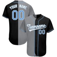 2023 New Personalized Baseball Jersey Stitch Name&amp;Number Short-Sleeve Button-Up Mesh Sports Shirts Mens Street Hip Hop Softball Uniform