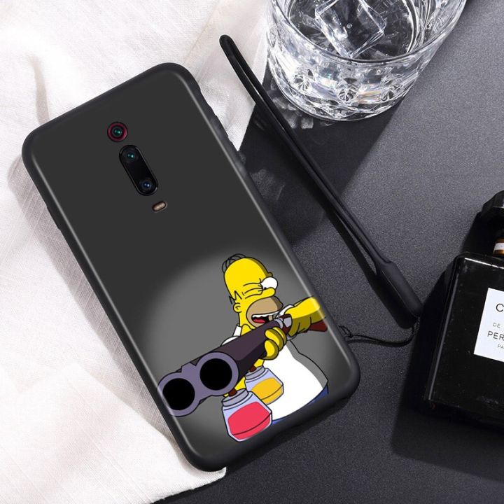 enjoy-electronic-the-simpsons-for-xiaomi-redmi-10-10x-9t-9c-9c-8-7-5-k50-k40s-gaming-4g-5g-silicone-tpu-soft-black-phone-case-fundas-coque