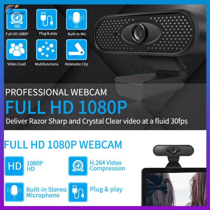 เว็บแคม-hd-1080p-สาย-usb-กล้องกล้องเว็บแคมไมโครโฟน-clip-on-สำหรับคอมพิวเตอร์แล็ปท็อปกล้องเว็บแคมยุค360องศากล้อง-usb