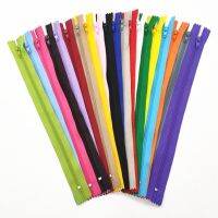 ☑◘ 10Pcs Mix 3 ( 10Cm-100Cm ) Closed Nylon Coil Zipper Suitable For Clothes 20 Colors