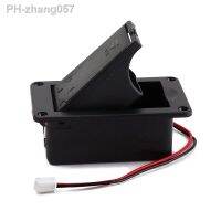 1PC 9V Battery Holder Case Box Cover For Guitar Bass Active Pickup Connector K1KF