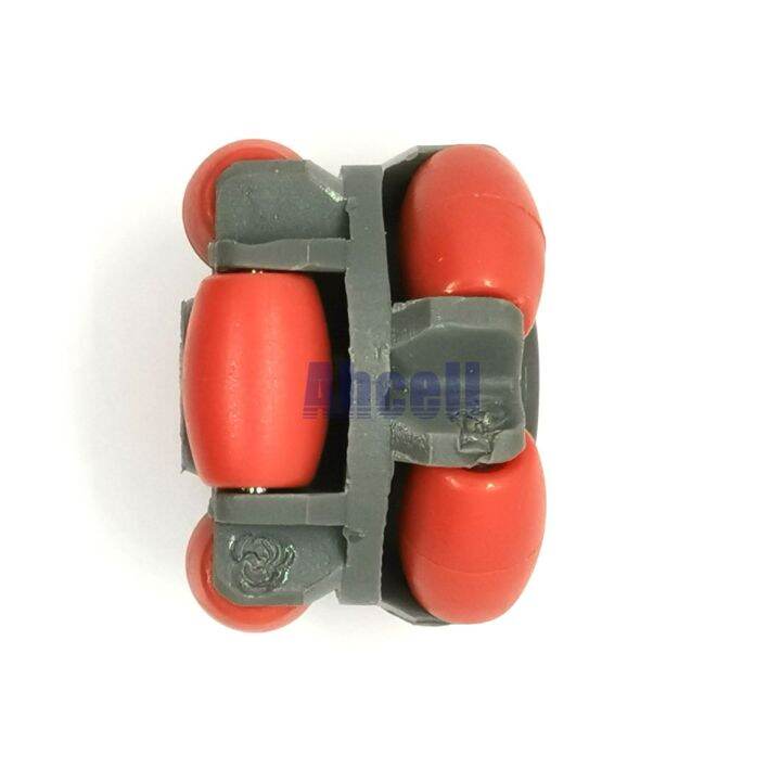 40mm-2-ways-multi-direction-pom-plastic-conveyor-omniball-caster-nylon-8-rollers-glass-cargo-skate-omni-float-wheel-castor-furniture-protectors-repla