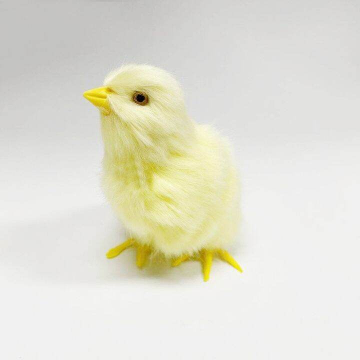 artificial-animal-plush-simulation-chicken-ornament-furry-baby-chick-easter-supplies-children-christmas-birthday-gift-home-decor