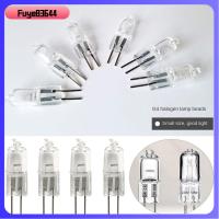 FUYE83644 5pcs แก้วกระจกหลอด หลอดไฟฮาโลเจน G9 G5.3 10วัตต์20วัตต์35วัตต์40วัตต์ หรี่แสงได้ โคมไฟเซรามิกส์ 2023 12โวลต์/220โวลต์ โคมไฟอโรมาเธอราพี เหมือนจริงเหมือนจริง