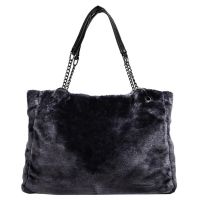 New Plush Womens Bag Handbag Classic Fashion Hair Big Bag Lady Single Shoulder Bag