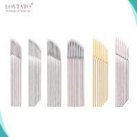 Curved Embroidery Needles Series Microblading Shading Needle Permanent Makeup Single Double Triple Rows Three-Dimensional Blade