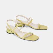 Giày Sandal Nữ 3cm Thời Trang JUNO Mũi Vuông Dây Mảnh SD03066