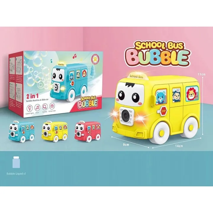Cartoon Bus Bubble Maker Toy for Kids | Lazada PH