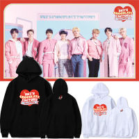 Straykids Hoodies SKZ LoveStay Hoodie Sweatshirt Kpop Hip-Hop Autumn Winter Hoodies for Women Men