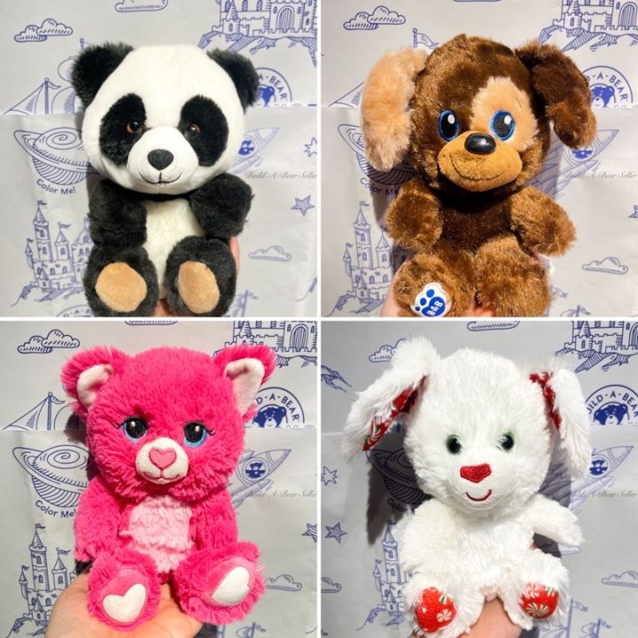 ตุ๊กตาบิ้วอะแบร์-บิ้วเล็ก-มินิไซส์-15cm-build-a-bear-workshop-สินค้ามือสองสภาพดีจากอเมริกา