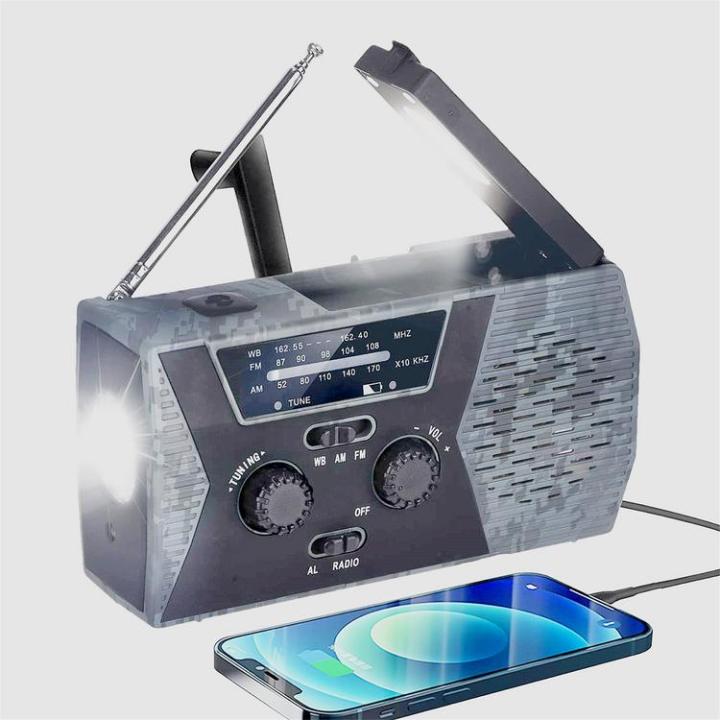 solar-emergencies-radio-portable-solar-crank-hand-flashlight-charger-radio-4-ways-powered-cell-phone-charger-portable-power-bank-radio-dutiful