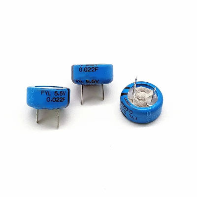 5Pcs 5.5V FYL0H223Z หน่วยความจำเก็บพลังงาน5.5V0.022F Super Capacitor