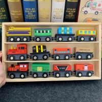 [COD] train set with wooden box inertia childrens toys wholesale