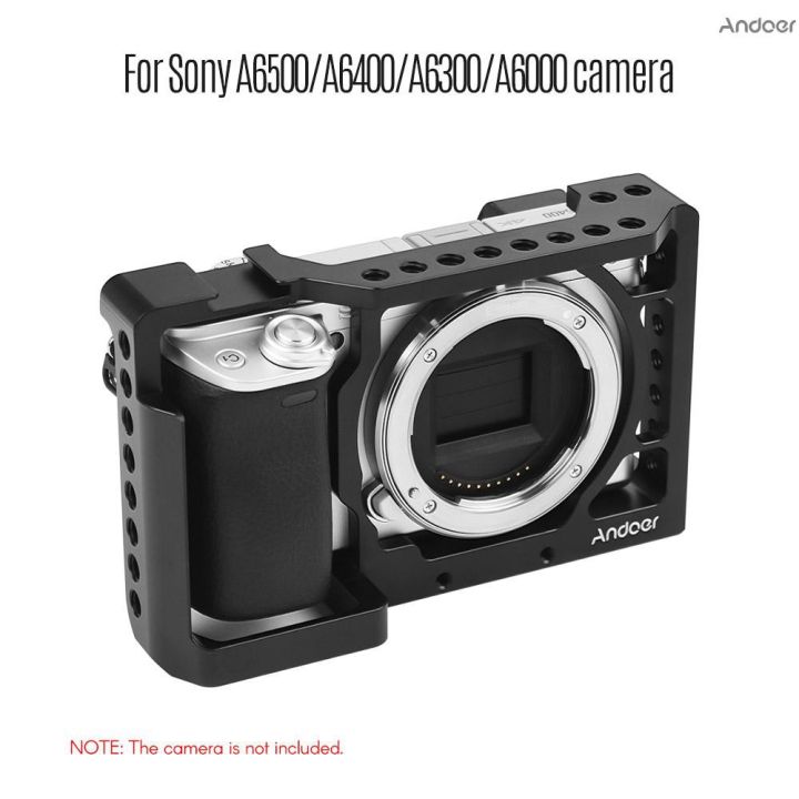 andoer-ขาตั้งกล้องอลูมิเนียม-1-4-นิ้วสําหรับ-a-6500-a6400-a6300-a6000-camera