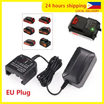 For Black Decker 20v charger Li-ion Battery Charger For Porter  Cable/Stanley 10.8V 14.4