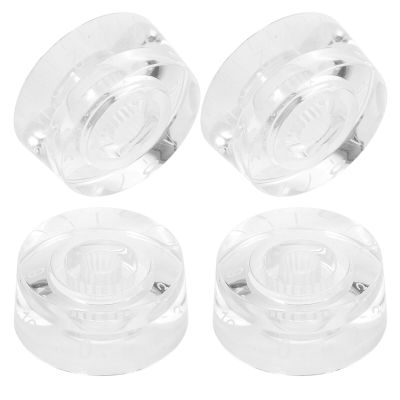 4 Pcs Button Bass Knob Guitar Volume Knobs Potentiometer Hats Accessories Acrylic Control Electric Amplifier Useful Guitar Bass Accessories