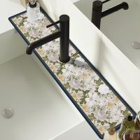 【hot】㍿  Sink Faucet Drain Table Toilet Diatom Mud Absorbent Non-slip Anti-mildew for Countertop Dining