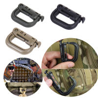 10Pcs Carabiner สำหรับ Key D-Ring Key Chain คลิป Key Carabiner เดินป่า Camp Mountaineering พวงกุญแจ Hook อุปกรณ์ปีนเขา