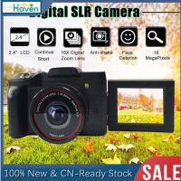 2.4" 1080P HD Digital Camera Vlogging Video Photograph Camera SLR Recording Camera 16x Zoom Battery-Operated for Friends Gift