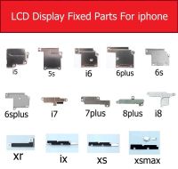 จอแสดงผล LCD ภายในโลหะชิ้นส่วนคงที่สําหรับ iphone 5 5s 6 7 8 Plus X XR XS MAX LCD Touch Screen ผู้ถือขนาดเล็กวงเล็บแผ่นโล่