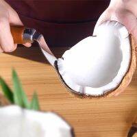 OTO สแตนเลสสตีลมัลติฟังก์ชั่มีดเนื้อมะพร้าวที่เปิดมะพร้าว Gadget ครัว Coconut knife