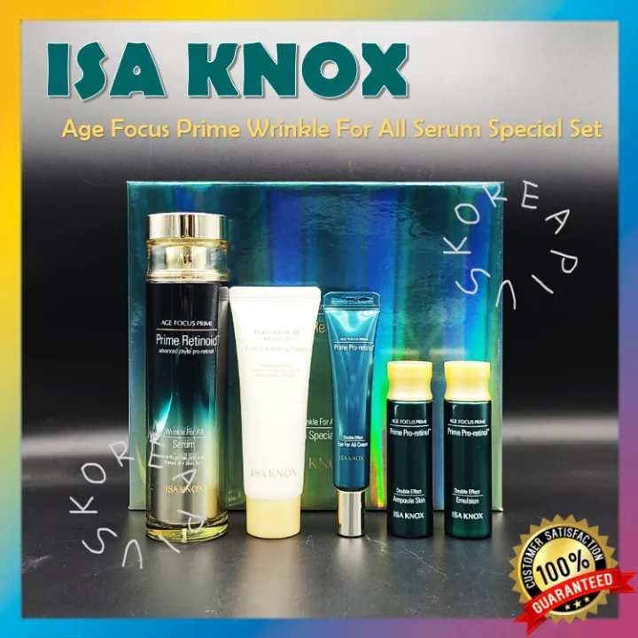[ISA KNOX] Age Focus Prime Wrinkle For All Serum Special Set | Lazada PH