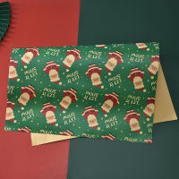 50x70cm 50x70cm Christmas gift wrapping paper gift Wrapping Type Christmas Cowhide Wrapping Paper Gift Box Wrapping Paper Thickening Material Safety And Environmental Protection