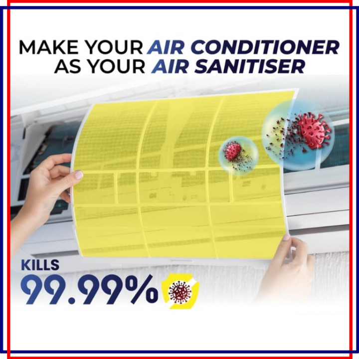 Aircond Mask® Antimicrobial 99.99 Antivirus Anti Dust Air Conditioner
