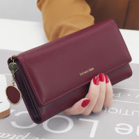 aliwood Women Wallet Brand Trendy Quality Luxury Female Leather Clutch Money Clip 3 Fold Long Purse Phone Bag Cartera Mujer Sac