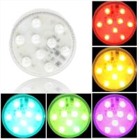 【โทรศัพท์】หลอดไฟแสงไฟหลากสี9 LED ไฟ13สีพร้อมรีโมทคอนโทรล