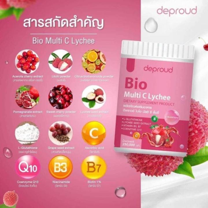 depround-bio-ดีพราวด์-พร้อมส่ง-รสชาติใหม่-มี-3-รส-bio-multi-c-lychee-รสลิ้นจี่-bio-multi-c-blueberry-บลูเบอร์รี่-bio-multi-c-apple-รสเเอปเปิ้ล-ขนาด-250-g