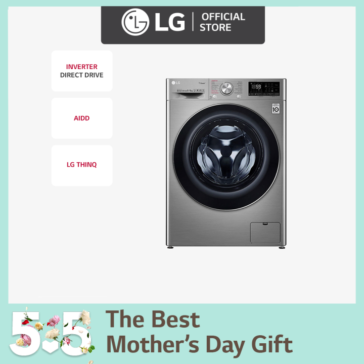 [NEW] LG Washing Machine Direct Drive Front Load Washer And Dyer 9 kg