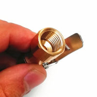 Copper Tire Inflation Chuck Car Air Pressure Gauge Inflator Tire Pressure Gauge Clamp Valve Valve Inflation Tube Accessories