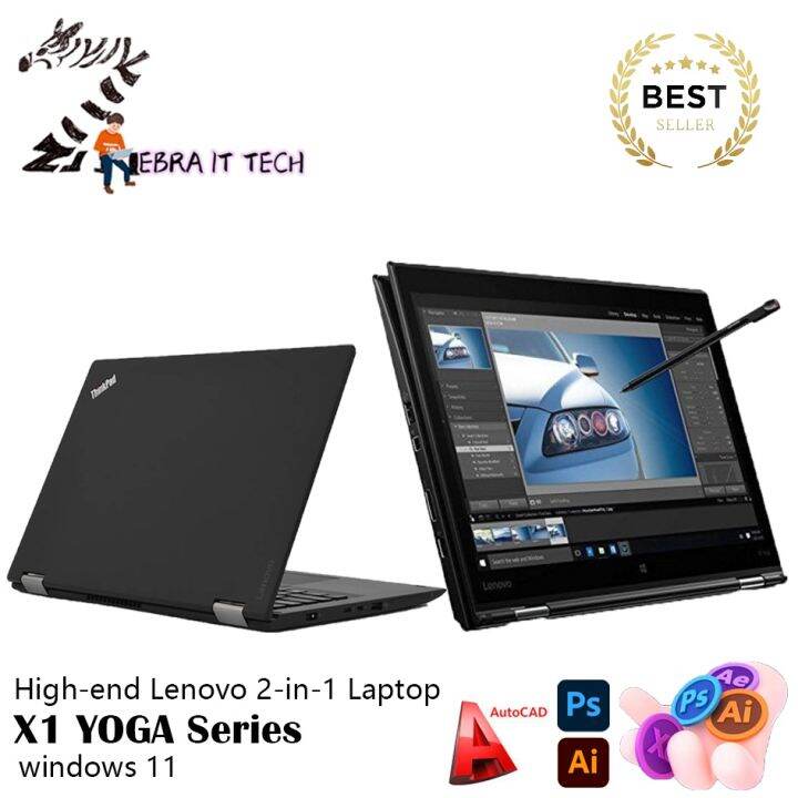 [R] High End Lenovo 2in1 Laptop Tablet Touchscreen X1 Yoga 370 Lazada