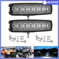 AKZDXE รถบรรทุกออฟโรด SUV 6นิ้วค่ะ LED 36W โคมไฟสำหรับรถยนต์ แถบไฟสำหรับทำงาน ไฟรถยนต์ LED โคมไฟขับรถยนต์ ไฟสปอตไลท์