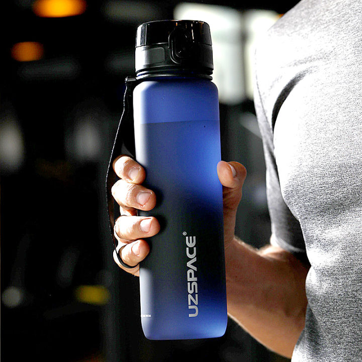 uzspace-sport-water-bottle-800ml-1000ml-bpa-free-leakproof-reusable-tritan-bottle-for-sport-fitness-lightweight-sustainable