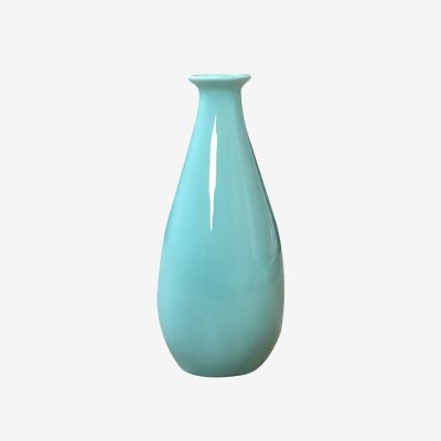 Ceramic Vase Solid Color Decorative Simple Mini Dried Flower Vase Modern Vase